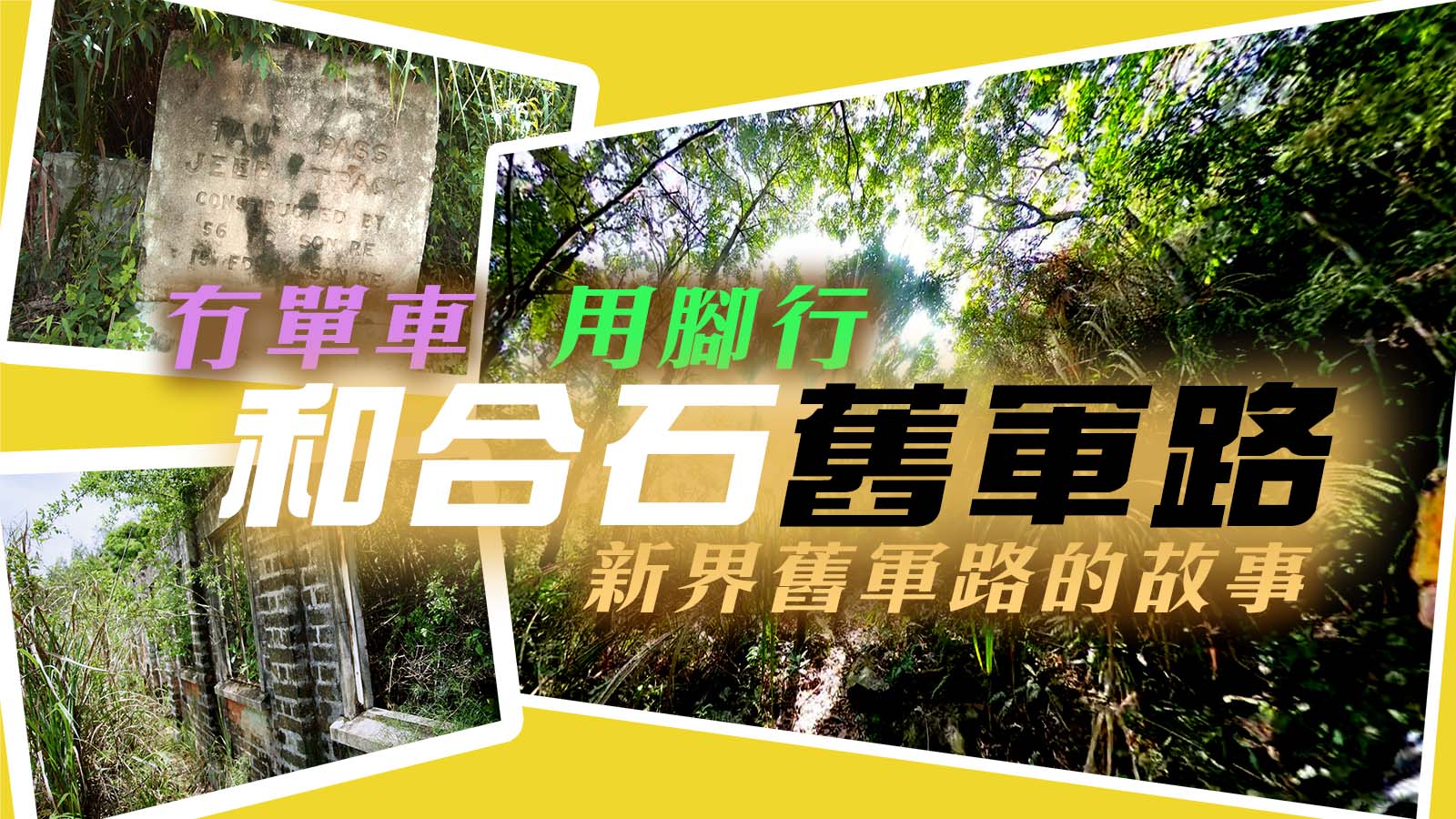 和合石軍路遊 — 新界舊軍路的故事